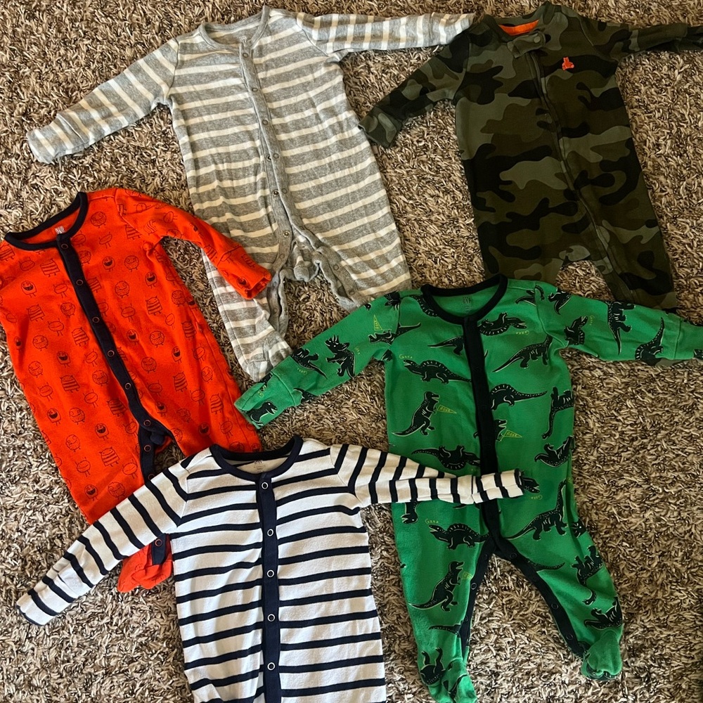 5 Gap onesie and one pants